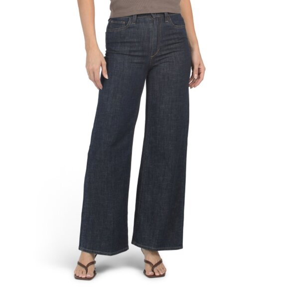 JOE'S Dark Wash Petite The Mia Wide Leg Jeans - Picture 1 of 2